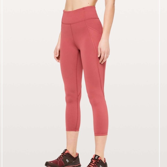 lululemon athletica Pants - EUC Lululemon Time to Sweat crop